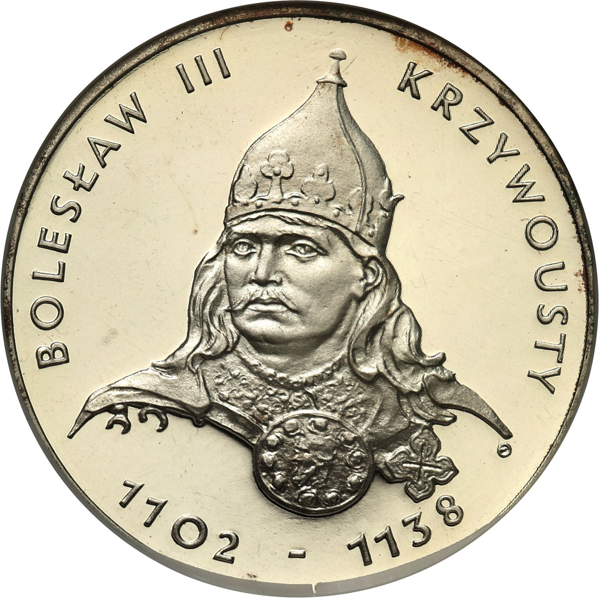 PRL. 200 złotych 1982 Krzywousty, popiersie